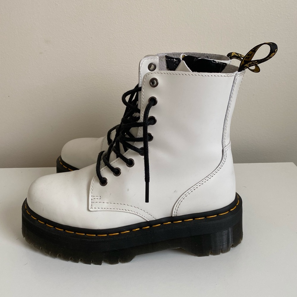 Dr Marten White Jadon Boots